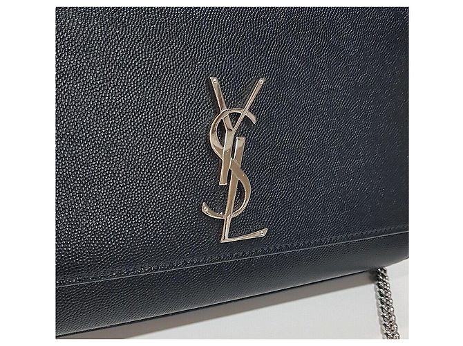 Saint Laurent Kate Medium Schultertasche Schwarz - Ansicht 3