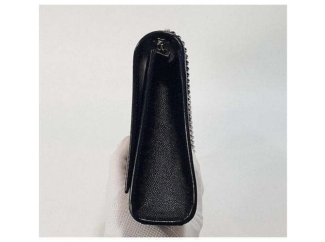 Saint Laurent Kate Medium Schultertasche Schwarz - Ansicht 4