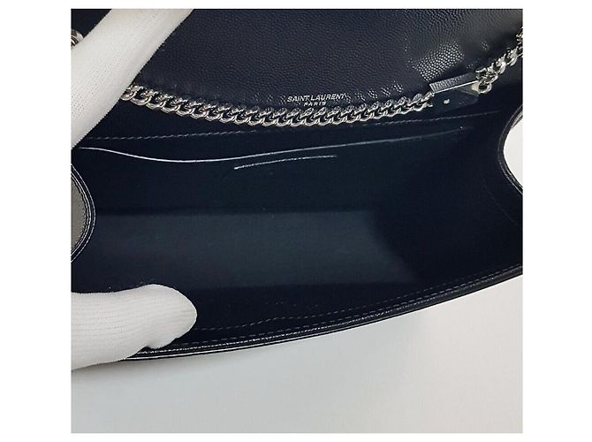Saint Laurent Kate Medium Schultertasche Schwarz - Ansicht 9