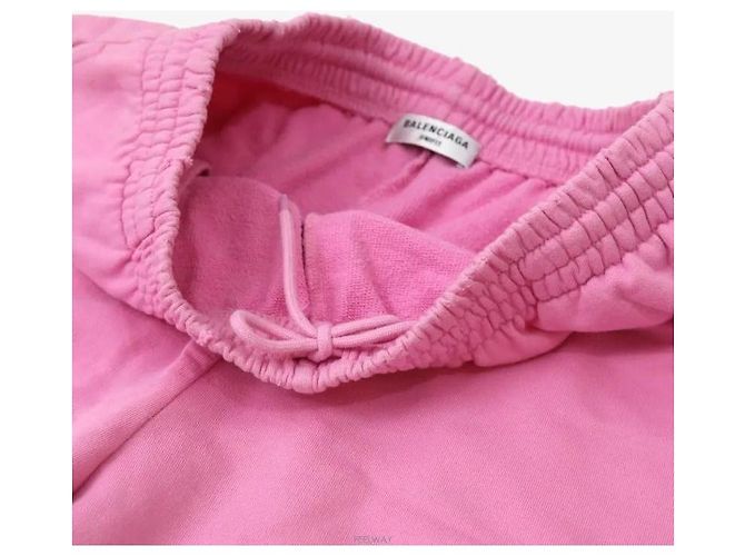Balenciaga Pantalones cortos de algodón rosa XS - vista 3