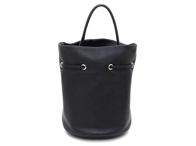 Balenciaga Borsa a secchiello e borsa a tracolla Everyday XS con coulisse Nero - vista 3