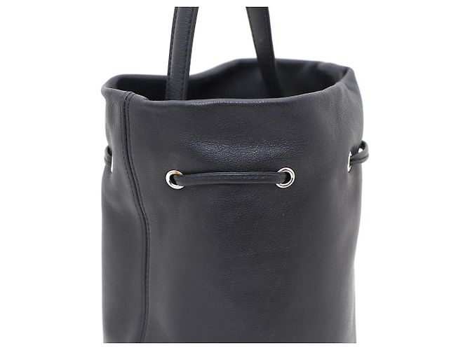 Balenciaga Borsa a secchiello e borsa a tracolla Everyday XS con coulisse Nero - vista 5