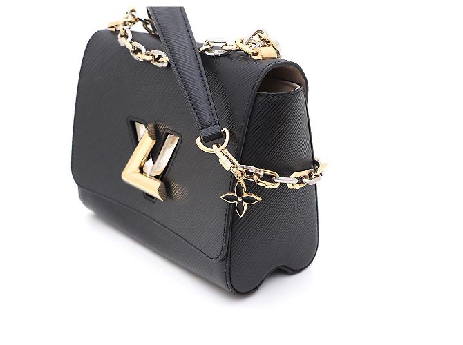 Louis Vuitton Bolso de hombro con cadena Epice Twist MM Negro - vista 4