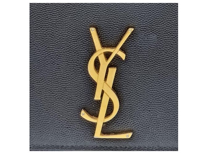 Saint Laurent Borsa a spalla e crossbody dorata - vista 6