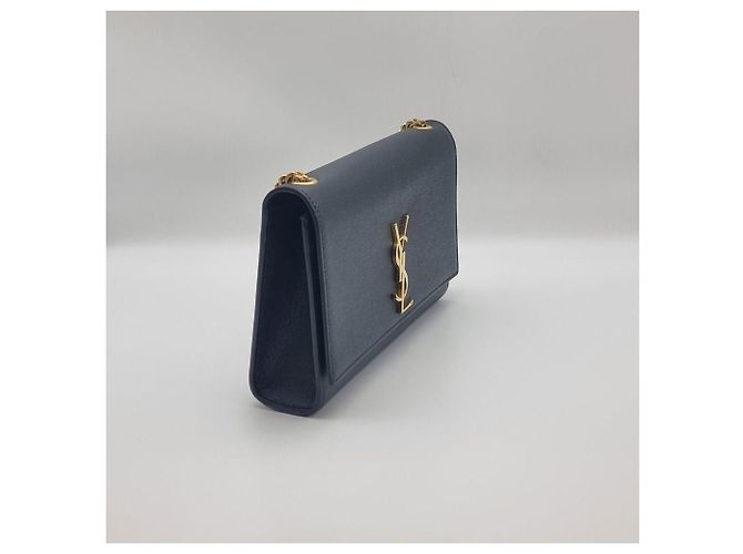Saint Laurent Borsa a spalla e crossbody dorata - vista 8