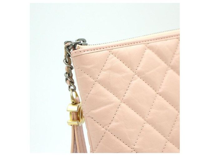 Chanel Bolsa de Mão Gabrielle Medium Rosa - vista 6