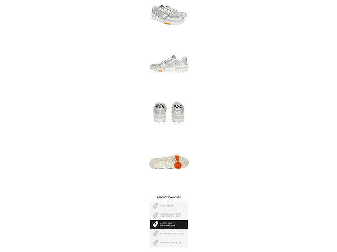Louis Vuitton Sneakers Argento - vista 2