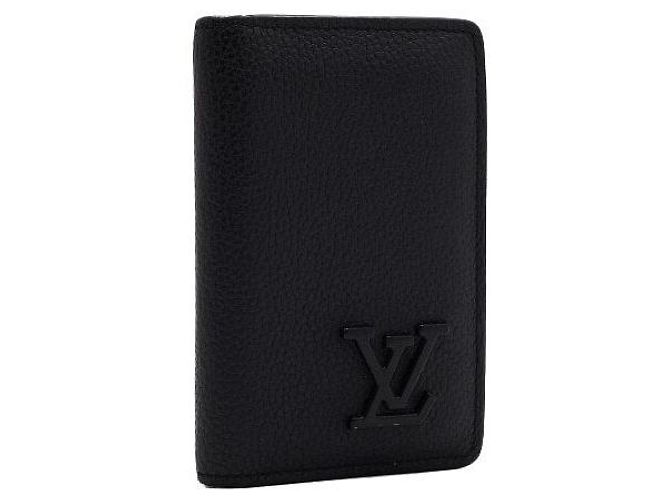 Louis Vuitton Portacarte e organizer da tasca Aerogram nero - vista 3