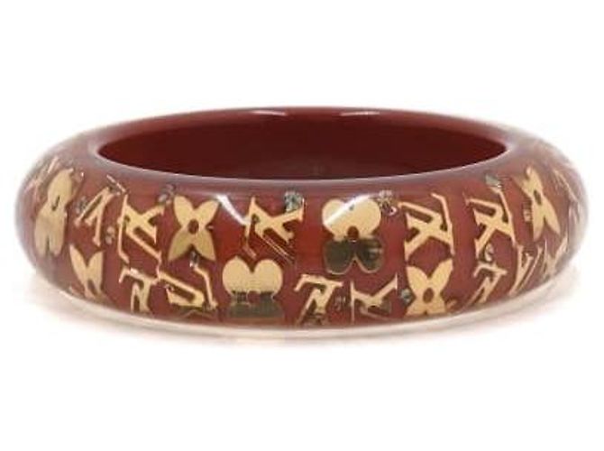 Louis Vuitton Bracciale rigido marrone da donna - vista 2