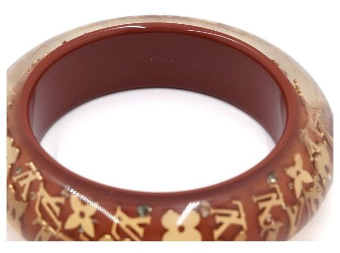 Louis Vuitton Bracciale rigido marrone da donna - vista 3