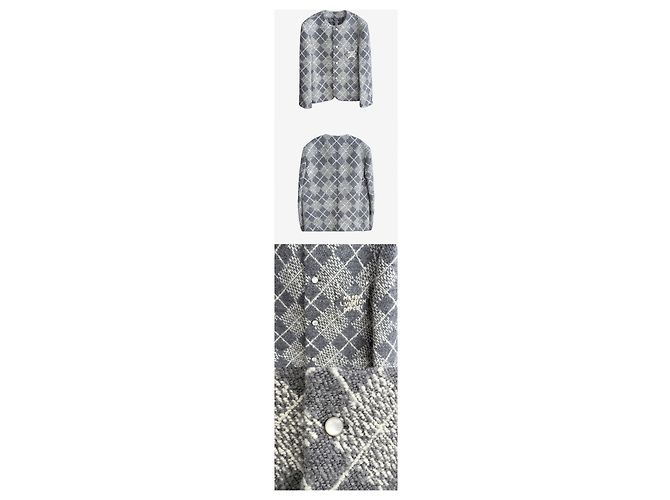 Louis Vuitton Chic Collarless Jacket Brown - view 2