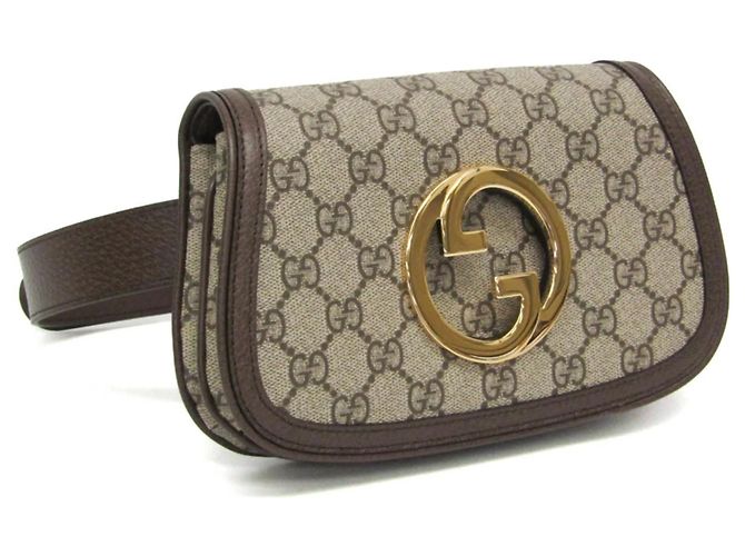Gucci Blondie Gürtel GG beschichtetes Canvas - Ansicht 3