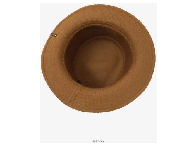 Louis Vuitton Monogram Woll-Bucket-Hat Braun - Ansicht 3