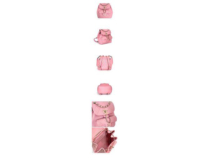 Chanel Zaino Duma Small Pink Rosa - vista 2