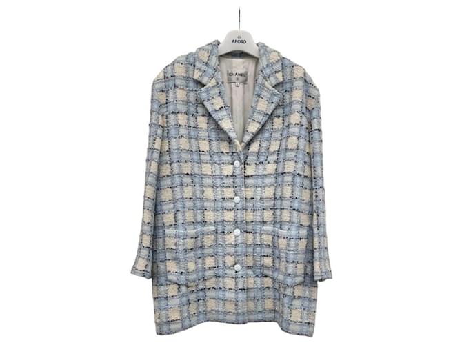 Chanel Tweed-Jacke Mehrfarben - Ansicht 4