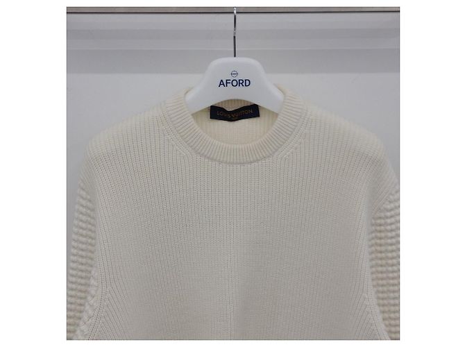 Louis Vuitton Embroidered Stitch Knit White - view 5