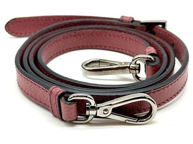 Double Prada Borsa a tracolla Glace Calf con doppia zip Rosso - vista 10