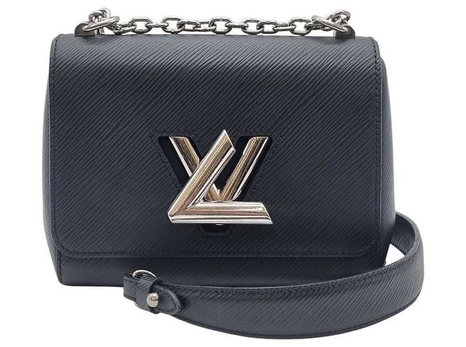 Louis Vuitton Borsa a tracolla Twist in Epi nero - vista 5