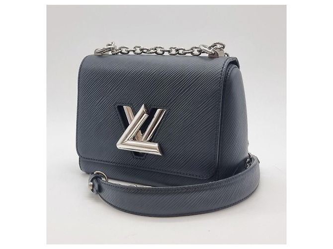 Louis Vuitton Borsa a tracolla Twist in Epi nero - vista 6