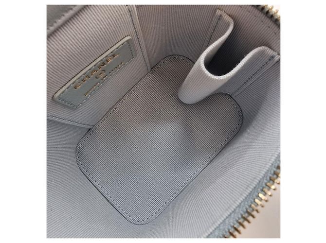 Chanel Borsa a tracolla Vanity con tracolla in perle Marrone - vista 10