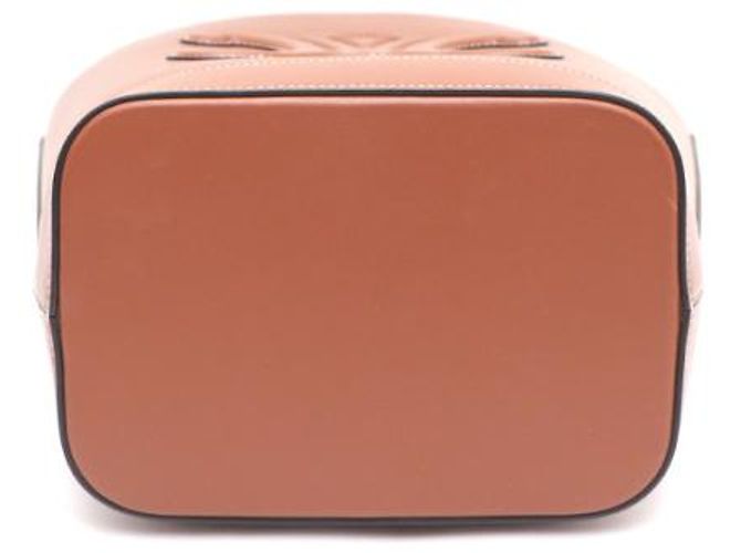 Céline Bolso bucket pequeño y bolso bandolera Triomphe Turt Castaño - vista 15