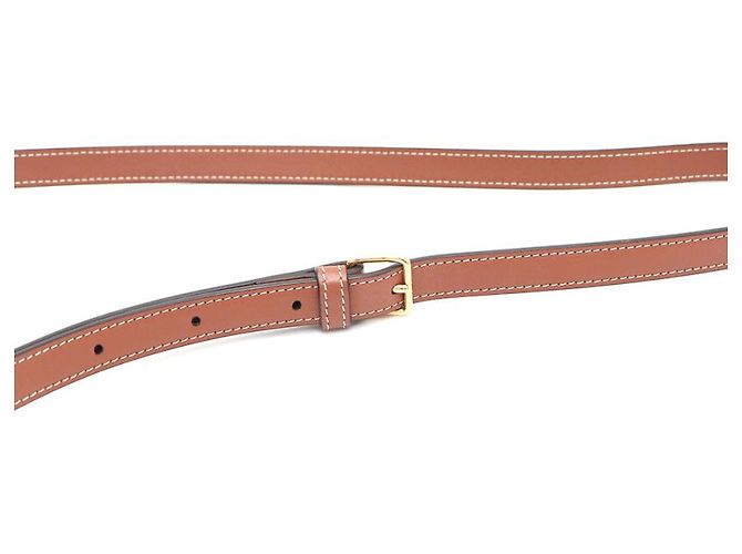 Céline Bolso bucket pequeño y bolso bandolera Triomphe Turt Castaño - vista 18