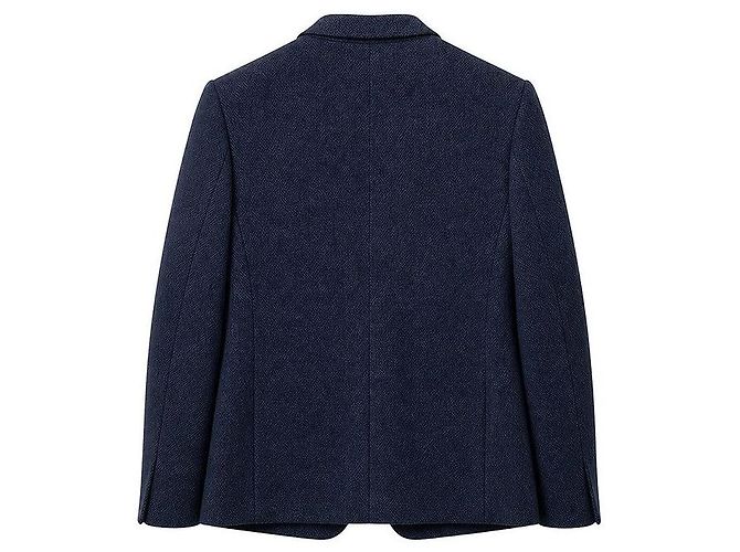 Valentino Navy Blue Wool Jacket - view 2