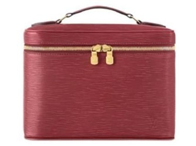 Louis Vuitton Pochette BB in pelle Epi rossa da donna Rosso - vista 2