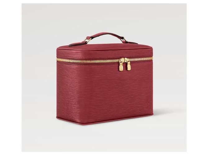 Louis Vuitton Pochette BB in pelle Epi rossa da donna Rosso - vista 3