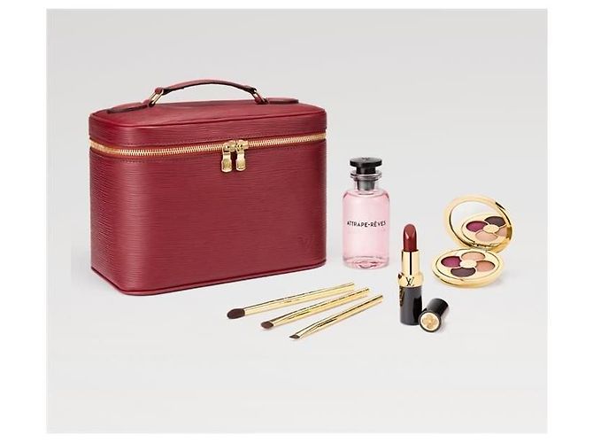 Louis Vuitton Pochette BB in pelle Epi rossa da donna Rosso - vista 6