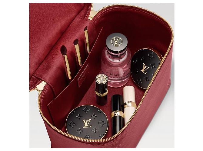 Louis Vuitton Pochette BB in pelle Epi rossa da donna Rosso - vista 7