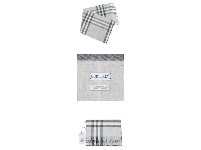 Burberry Kaschmirschal mit Karomuster Braun - Ansicht 4