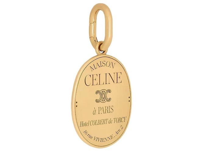 Céline Medaillon Messing Gold-Finish Golden - Ansicht 3