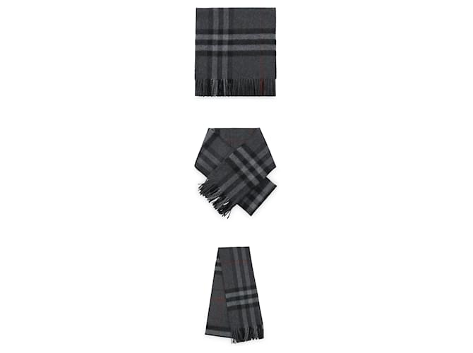 Burberry Kaschmirschal mit Karomuster Braun - Ansicht 3
