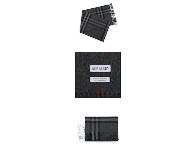 Burberry Kaschmirschal mit Karomuster Braun - Ansicht 4