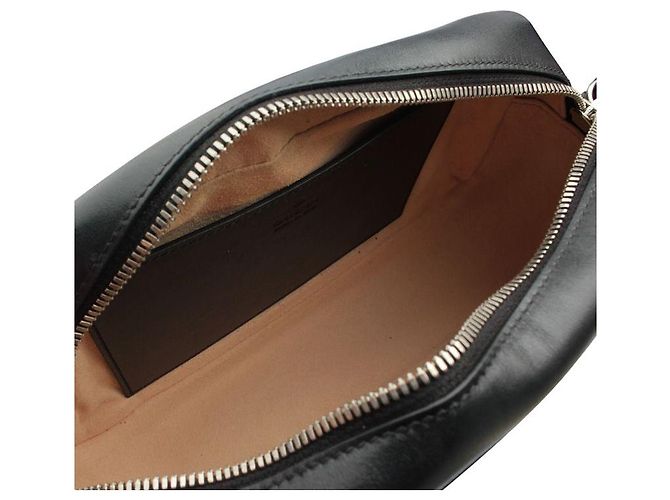 Gucci Borsa a tracolla con catena Marmont Nero - vista 5