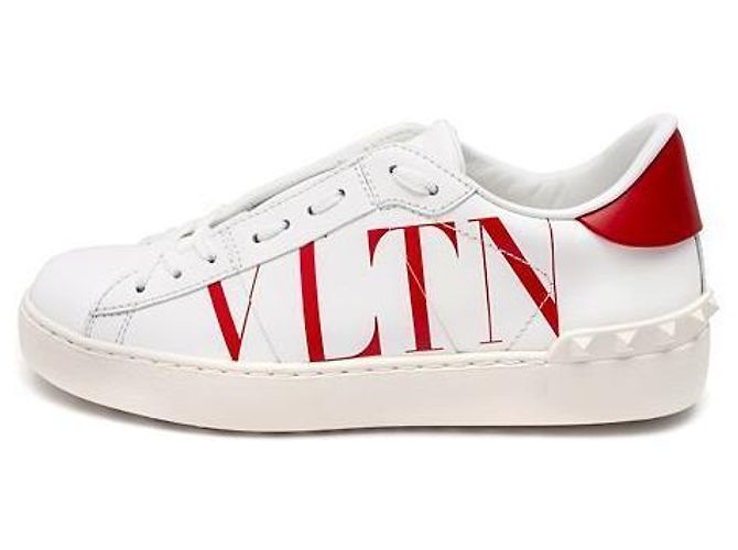 Valentino Sneaker für Damen mit verstecktem Open Logo Rot - Ansicht 7