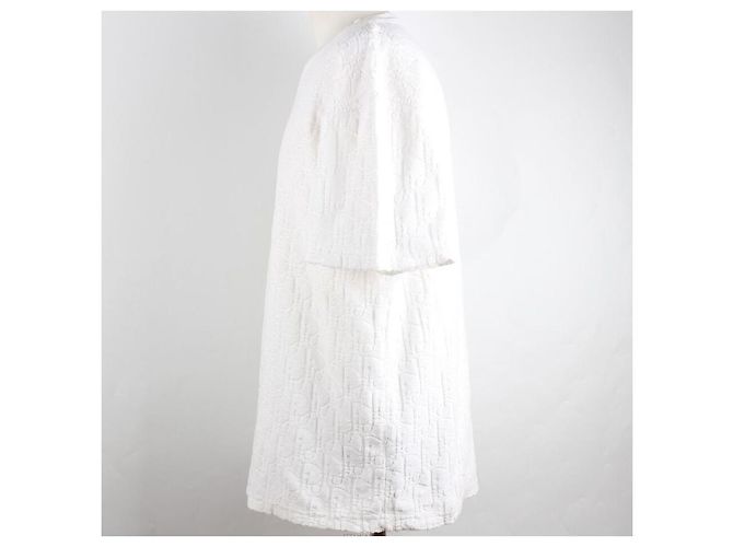 Dior Oblique Terry Cotton Short Sleeve White XL - view 3