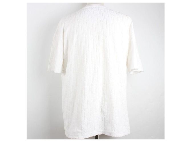 Dior Oblique Terry Cotton Short Sleeve White XL - view 4