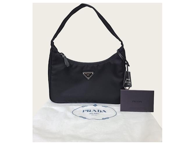 Prada Mini Bag Re-Nylon Black Edition Nero - vista 7