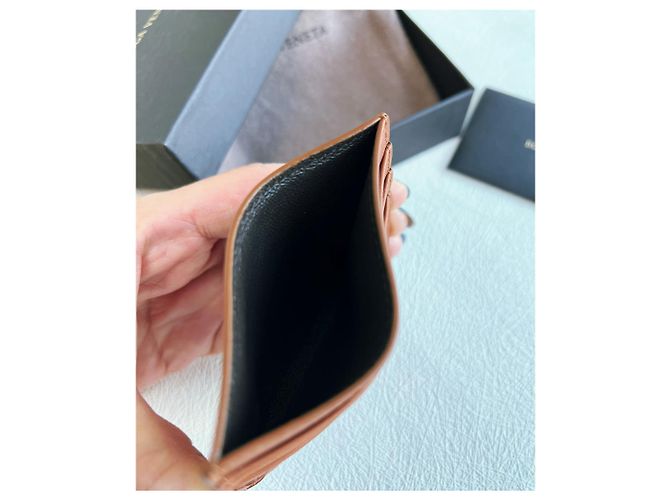 Bottega Veneta Tarjetero Tarjetero de lujo Castaño - vista 10