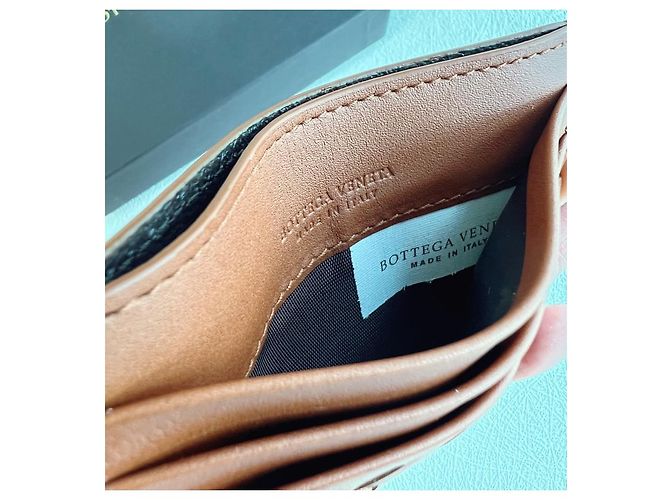 Bottega Veneta Tarjetero Tarjetero de lujo Castaño - vista 11