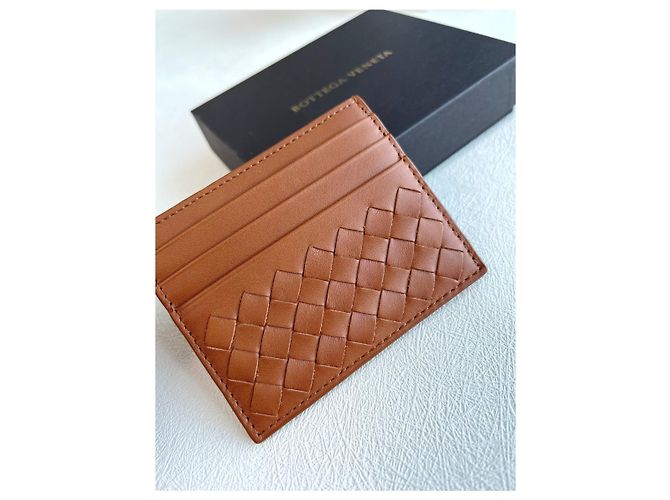 Bottega Veneta Tarjetero Tarjetero de lujo Castaño - vista 12