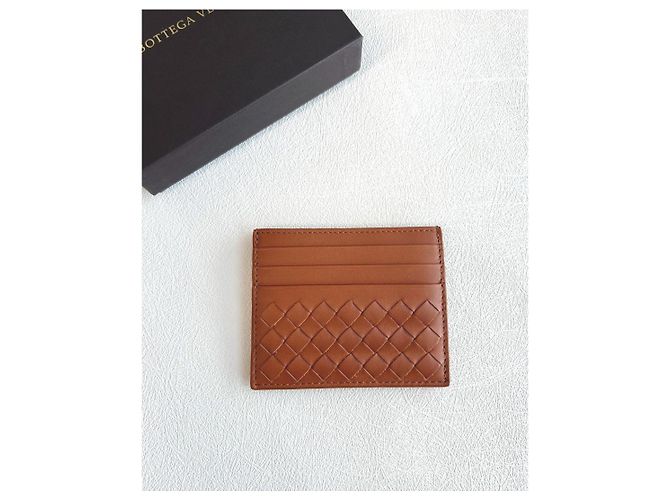 Bottega Veneta Tarjetero Tarjetero de lujo Castaño - vista 5