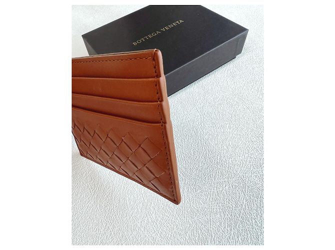 Bottega Veneta Tarjetero Tarjetero de lujo Castaño - vista 8