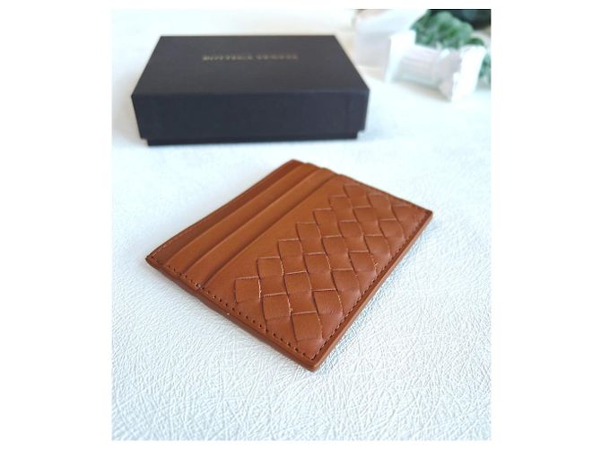 Bottega Veneta Tarjetero Tarjetero de lujo Castaño - vista 9