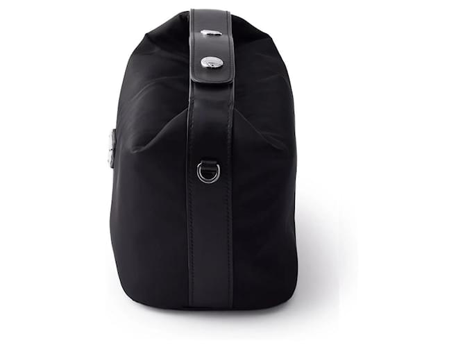 Prada Mini Borsa Sherry Re-Nylon Black RDLN Nero - vista 4