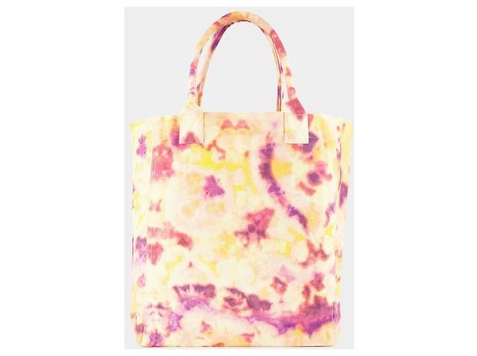 Isabel Marant Borsa Tote Yankee Cotone Giallo - vista 3