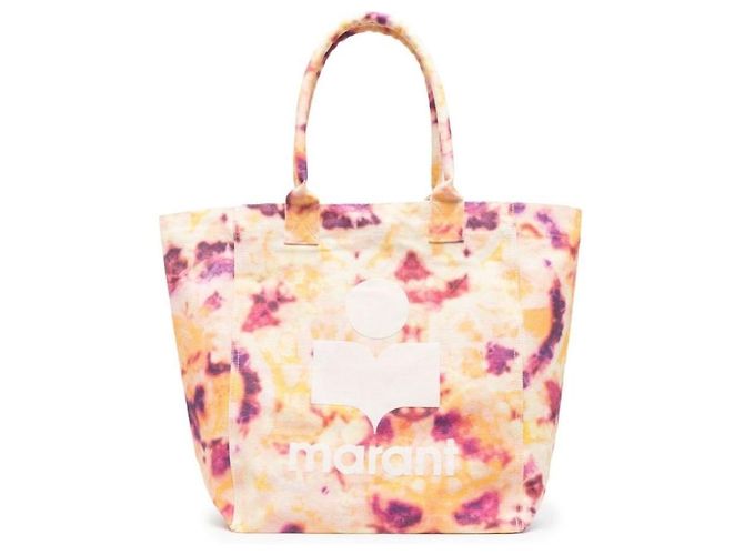 Isabel Marant Borsa Tote Yankee Cotone Giallo - vista 7