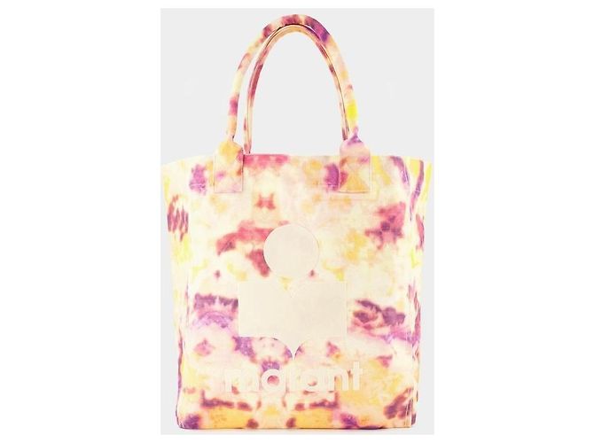 Isabel Marant Borsa Tote Yankee Cotone Giallo - vista 9